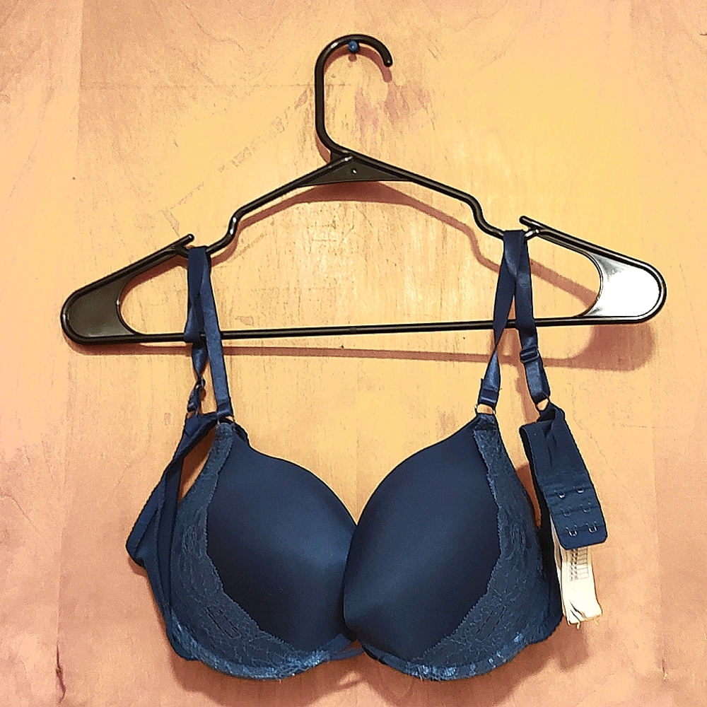 Blue bra